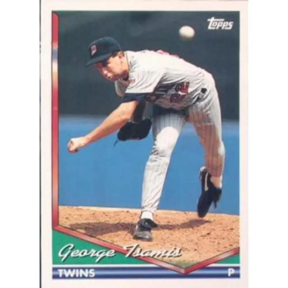 1994 Topps George Tsamis RC # 128 Minnesota Twins